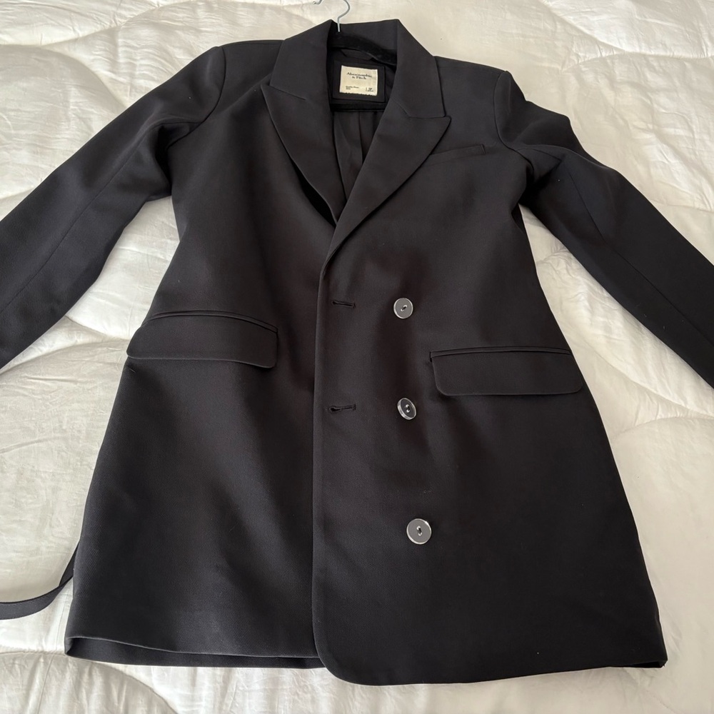 Women’s black blazer dress